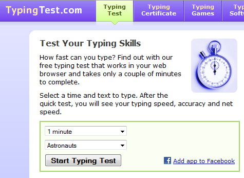 typing test